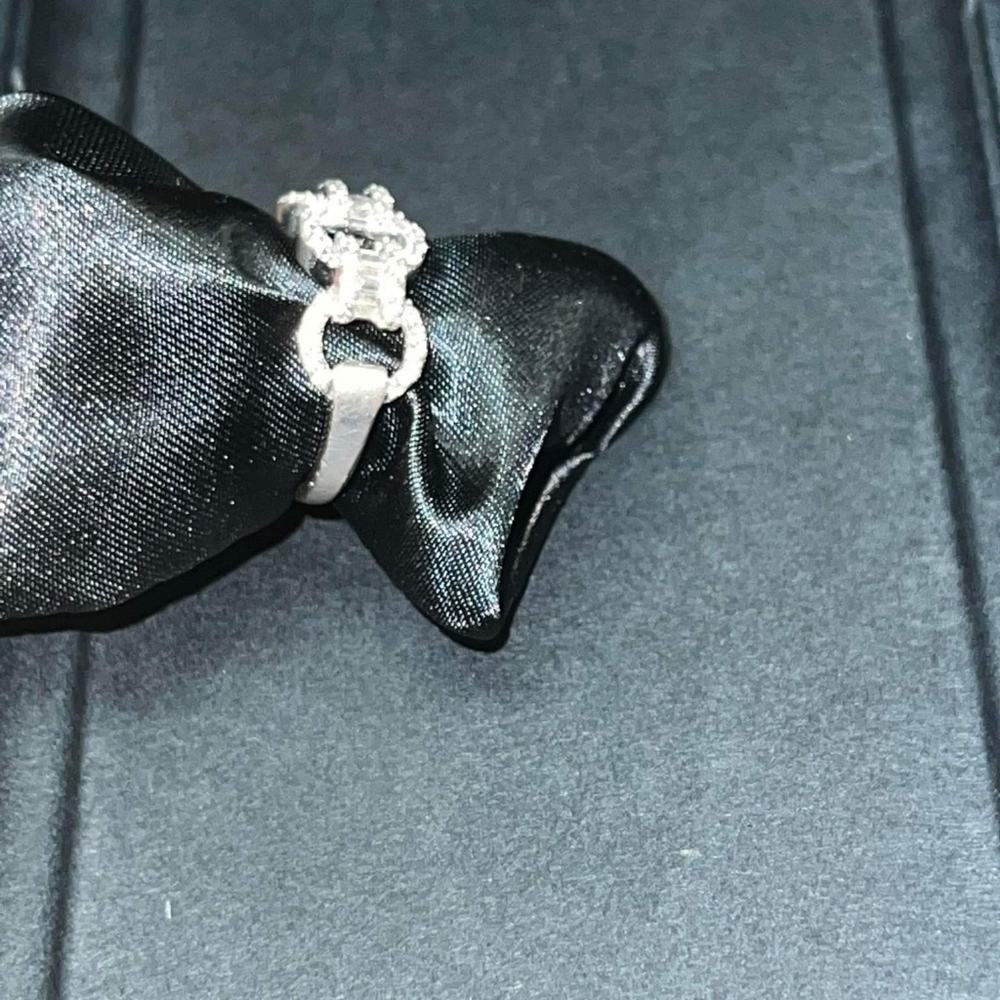 1.75 CZ Channel Ring - Picture 5 of 5